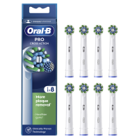 Накрайник за електрическа четка за зъби Oral-B Cross Action EB 50-8, бял 8 бр.-7AD6A.png