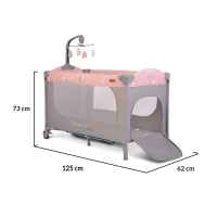 Бебешка кошара Cangaroo Once upon a time 2, розова-7C28r.jpeg
