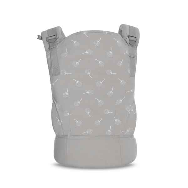 Ергономична раница за носене на бебе Lorelli WALLY, Grey FLORAL-7De4n.jpg