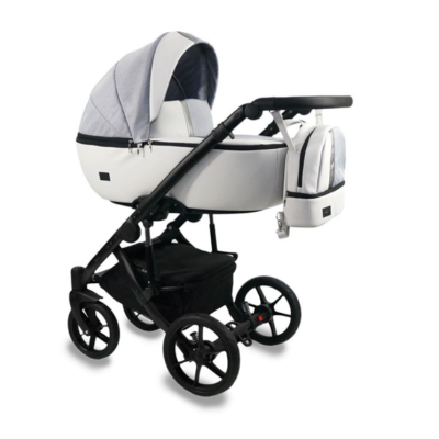 Комбинирана бебешка количка 2в1 Bexa Air, gray mat