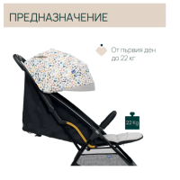 Бебешка лятна количка Chicco Glee, Joking Beige-7HnlJ.png