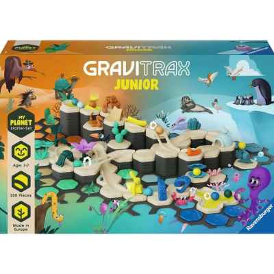 Настолна игра Ravensburger GraviTrax Junior, Стартов комплект: Start XXL Планета