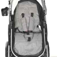 Комбинирана бебешка количка Lorelli Viola, Tropical Flowers-7Mus7.jpeg