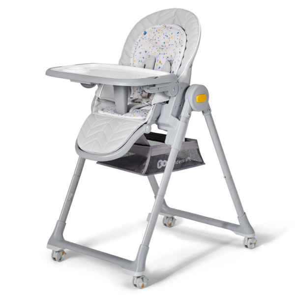 Столче за хранене KinderKraft LASTREE, сиво-7UmuJ.jpg