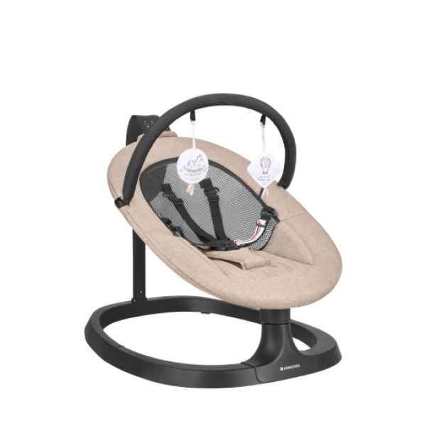 Бебешка електрическа люлка Kikka Boo Zazu, Beige-7Uu2Y.jpeg