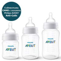 Биберони Anti-colic Avent със сила на потока 1, 0 м+, 2 бр.-7WseZ.png