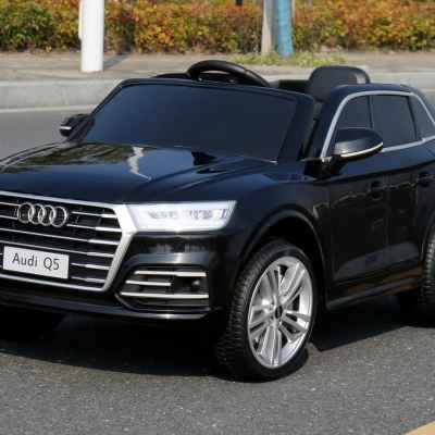 Акумулаторен джип JJ Audi Q5 12V, черен металик