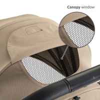 Лятна бебешка количка Lorelli Quick с автоматично сгъване, Beige-7YG9y.jpeg