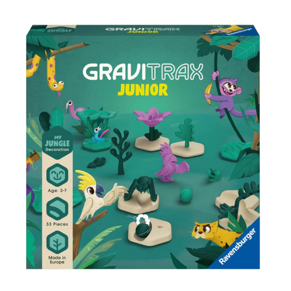 Настолна игра Ravensburger GraviTrax Junior, Допълнение Джунгла-7ik0K.png