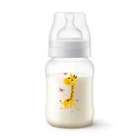 Шише за хранене AVENT Anti-Colic, 260мл, 1м+, Жираф-7kODK.jpg