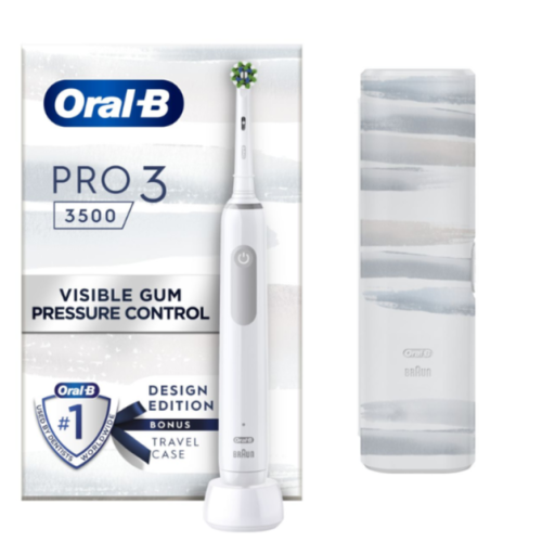 Електрическа четка за зъби ORAL-B Pro3 3500 Wh+Tc De