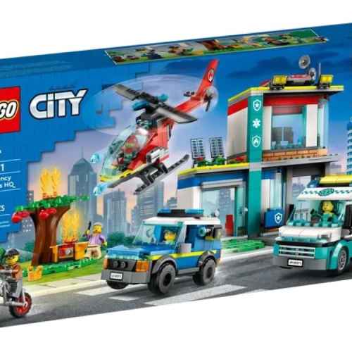 Конструктор LEGO City Щаб за спешна помощ