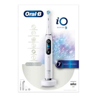 Електрическа четка за зъби Oral-B IO Series 7, бяла