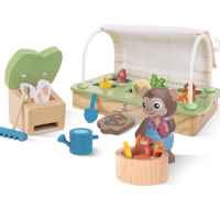 Интерактивен дървен комплект Hape, Органична оранжерия, 32 части-84UXl.jpeg