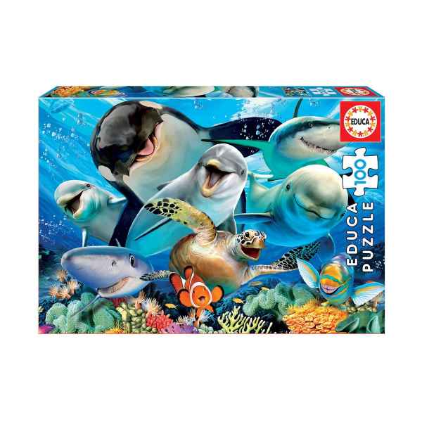 Пъзел Educa, Под водата, 100 части-85jYm.jpeg
