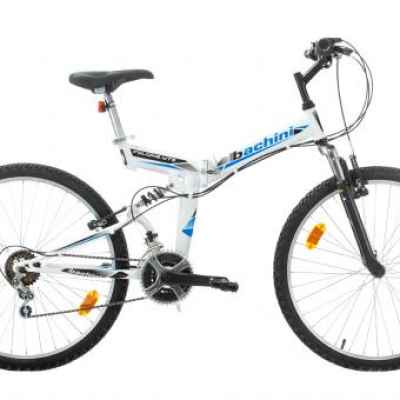 Велосипед Bachini Folding FSP 26, бял/син