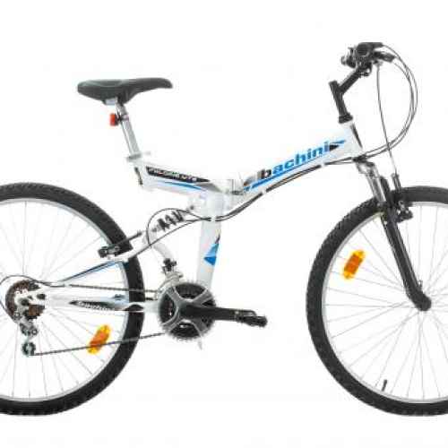 Велосипед Bachini Folding FSP 26, бял/син