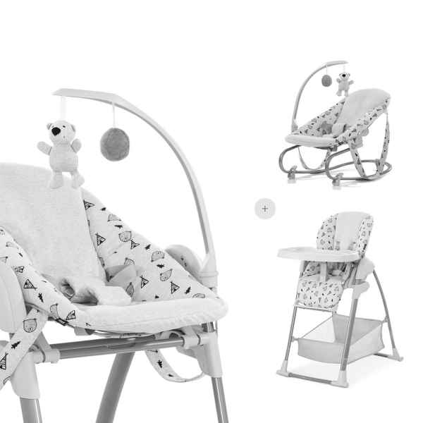 Столче за хранене 3в1 Hauck Sit N Relax, Nordic Grey-8CDZp.jpg