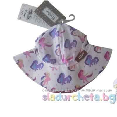 Детска шапка Marika, щампа на пони