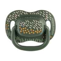 Силиконова залъгалка със симетрична форма Canpol Mountains, 18м+, 2бр зелено-8JgHY.jpeg