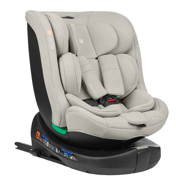 Столче за кола Kikka Boo i-Round i-SIZE 40-150 см, Light Grey-8JsKq.jpeg