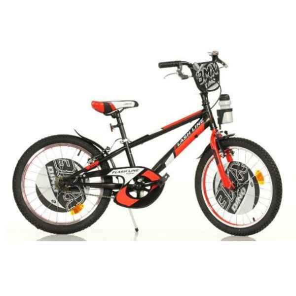 Детски велосипед Dino Bikes BMX Flash Line 20“ с бутилка, Black/Red-8Y3vR.jpeg