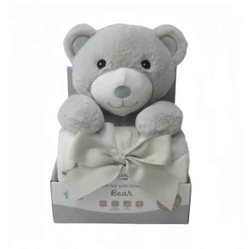 Одеяло Freeon Free2Play 90х75 см + Играчка Мече