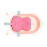 Мека подложка за вана Kikka Boo Bear, Pink-8alWR.jpeg