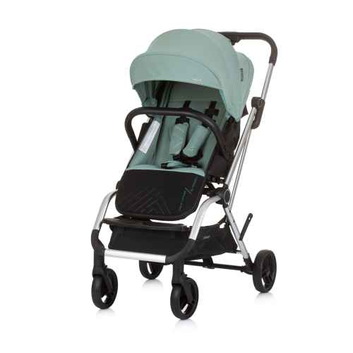 Лятна бебешка количка Chipolino Twister, пастелно зелено