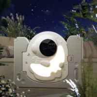 Детска къщичка с ограда и баскетболен кош Feelkids, Космонавт-8hvKU.jpeg