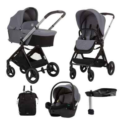 Комбинирана бебешка количка 4в1 Chipolino Елит, гранит