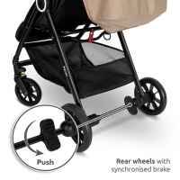 Лятна бебешка количка Lorelli Noir, Green-8lG78.jpeg