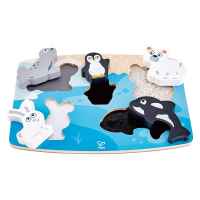 Дървен пъзел пипни и разпознай Hape, Полярни животни-8lWpy.jpeg