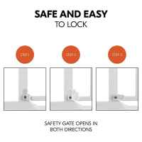 Предпазна преграда за бебе Hauck Clear Step 2, White-8mJSo.jpeg