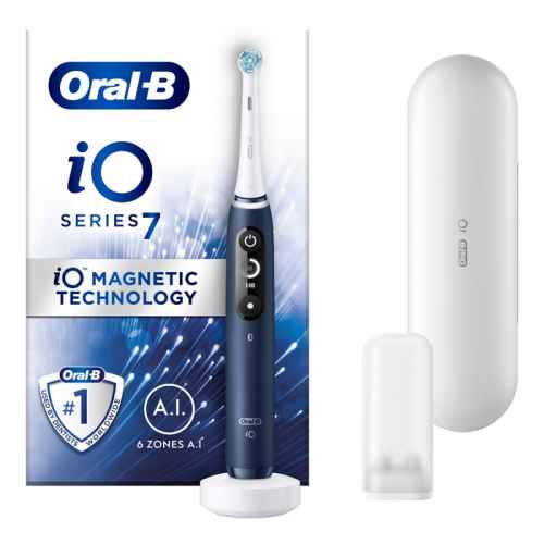 Електрическа четка за зъби Oral-B IO 7 Sapphire, синя