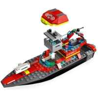 Конструктор LEGO City Пожарникарска спасителна лодка-91ams.jpeg