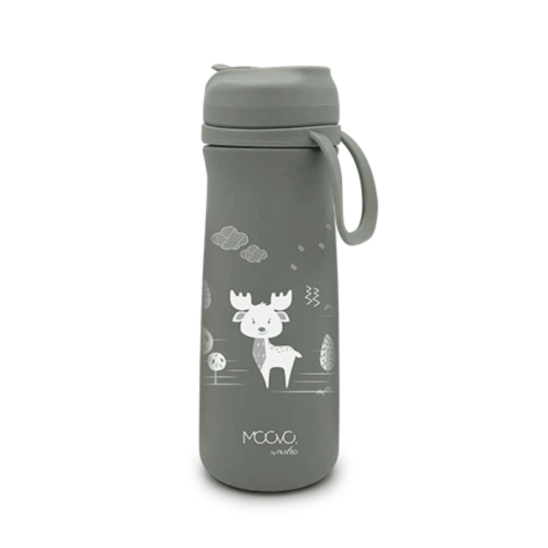 Термос със сламка Nuvita 500 ml, Sage Green