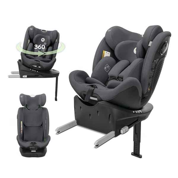 Столче за кола Lorelli Perseus i-Size ISOFIX Support Leg 360, Grey-99Z5N.jpeg