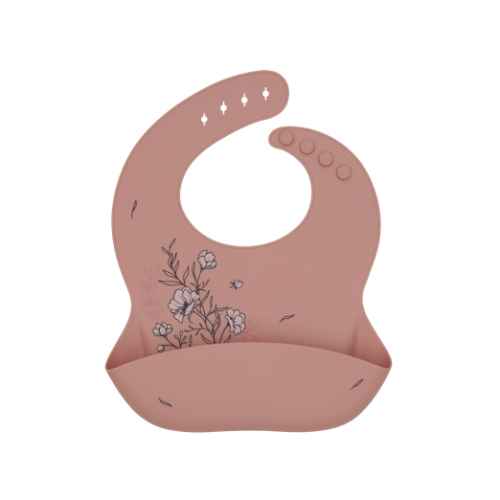 Силиконов лигавник Kikka Boo Platinum, Flora Blush