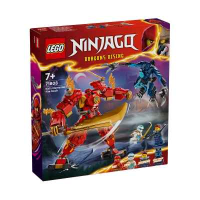 Конструктор LEGO Ninjago, Елементният огнен робот на Кай