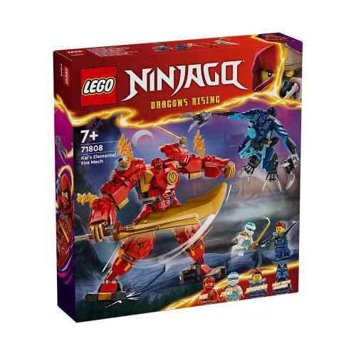 Конструктор LEGO Ninjago, Елементният огнен робот на Кай