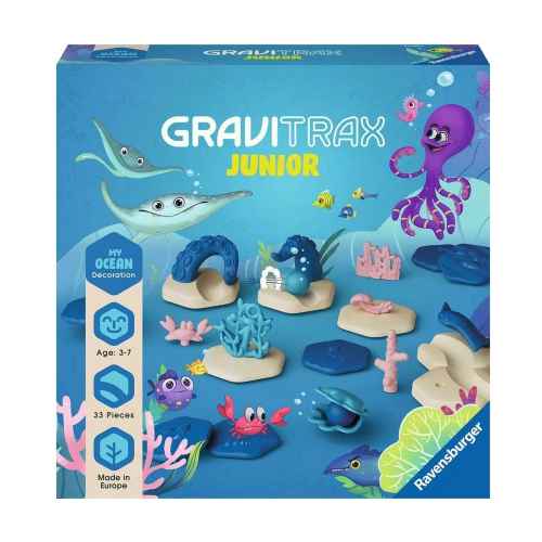 Настолна игра Ravensburger GraviTrax Junior, Допълнение Океан