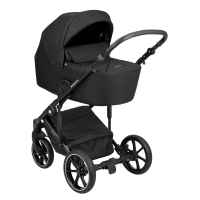 Комбинирана количка Kikka Boo 2в1 с твърд кош Amani, Black -9JsgV.jpeg