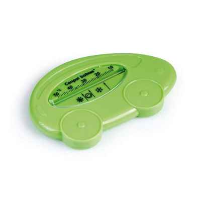 Термометър за баня Canpol, зелена кола