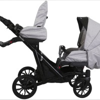 Бебешка количка за близнаци 3в1 Kunert Booster, графит-9TJ7p.png