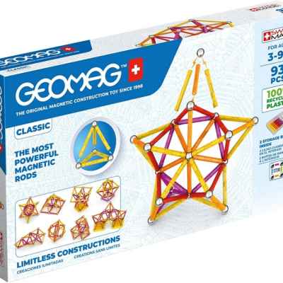 Магнитен конструктор Geomag Classic, 93 части