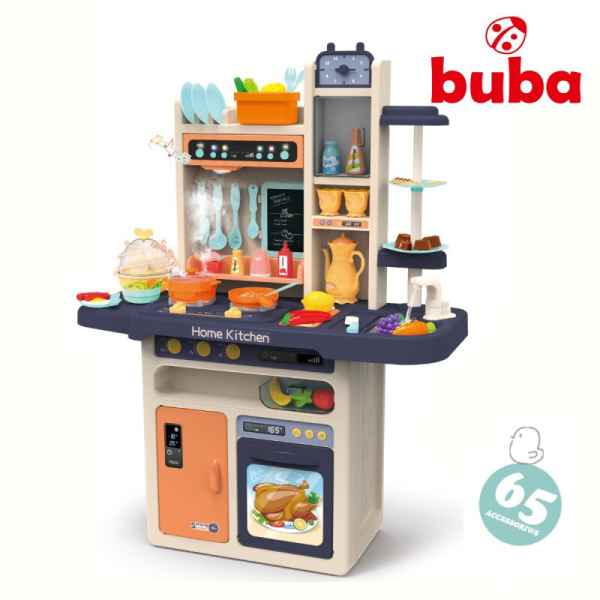 Детска кухня Buba Home Kitchen, 65 части, сива-9kPwv.jpg