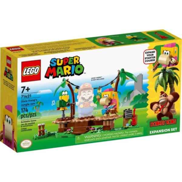 Конструктор LEGO Super Mario Комплект с допълнения, Концертът на Дикси Конг в джунглата-9krD8.jpeg