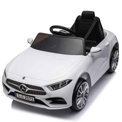 Акумулаторен джип JJ Mercedes Benz CLS350, бял