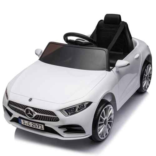 Акумулаторен джип JJ Mercedes Benz CLS350, бял